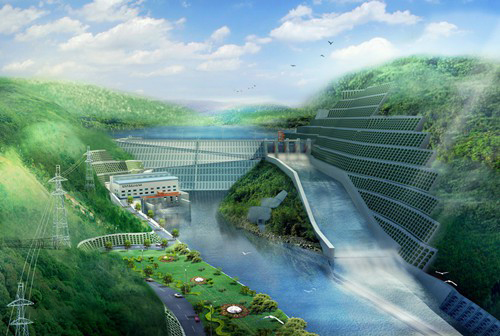 漯河老挝南塔河1号水电站项目